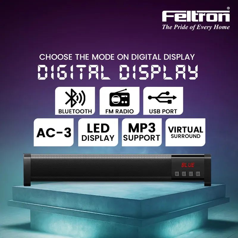 Feltron Wireless Speaker Sound Bar Flute Series (FT-SB03) — image 3