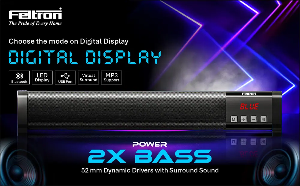 Feltron Wireless Speaker Sound Bar Flute Series (FT-SB03) — details 1