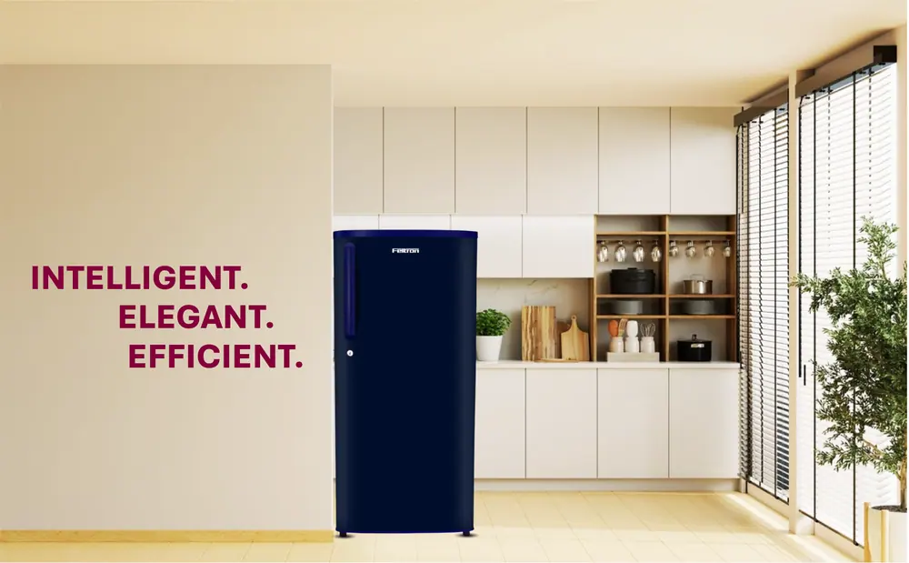 Feltron 190 Ltr 1 Star Direct Cool Refrigerator (Plain Blue Texture) FIPL2151PSPBDX — details 1